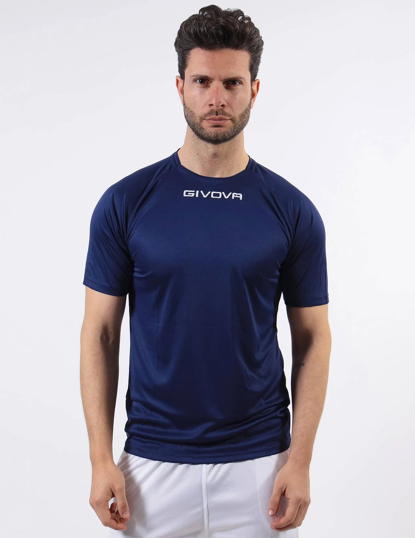 Givova Capo Performance Soccer Jersey - Navy Blue