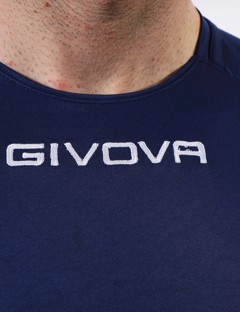 Givova Capo Performance Soccer Jersey - Navy Blue