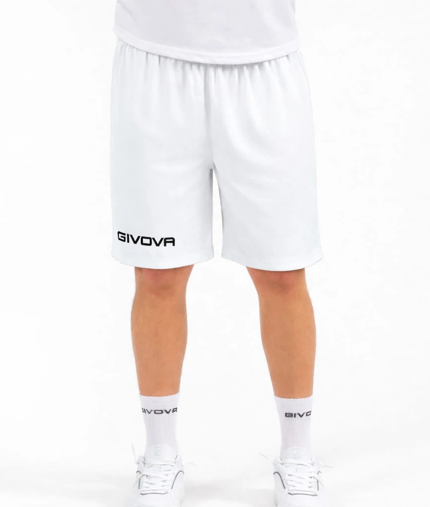 Givova Capo Performance Soccer Shorts - White